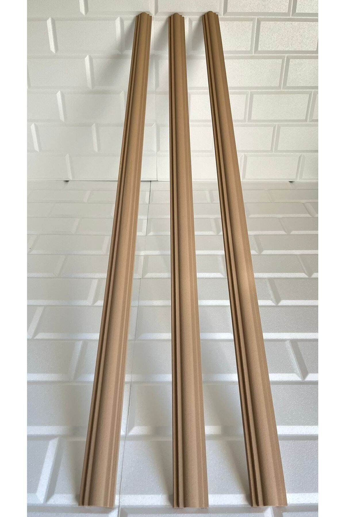 Mocha Minella01 Duvar Çıtası Dekoratif Kendinden Yapışkanlı Stropiyer 4cm 100 Cm
