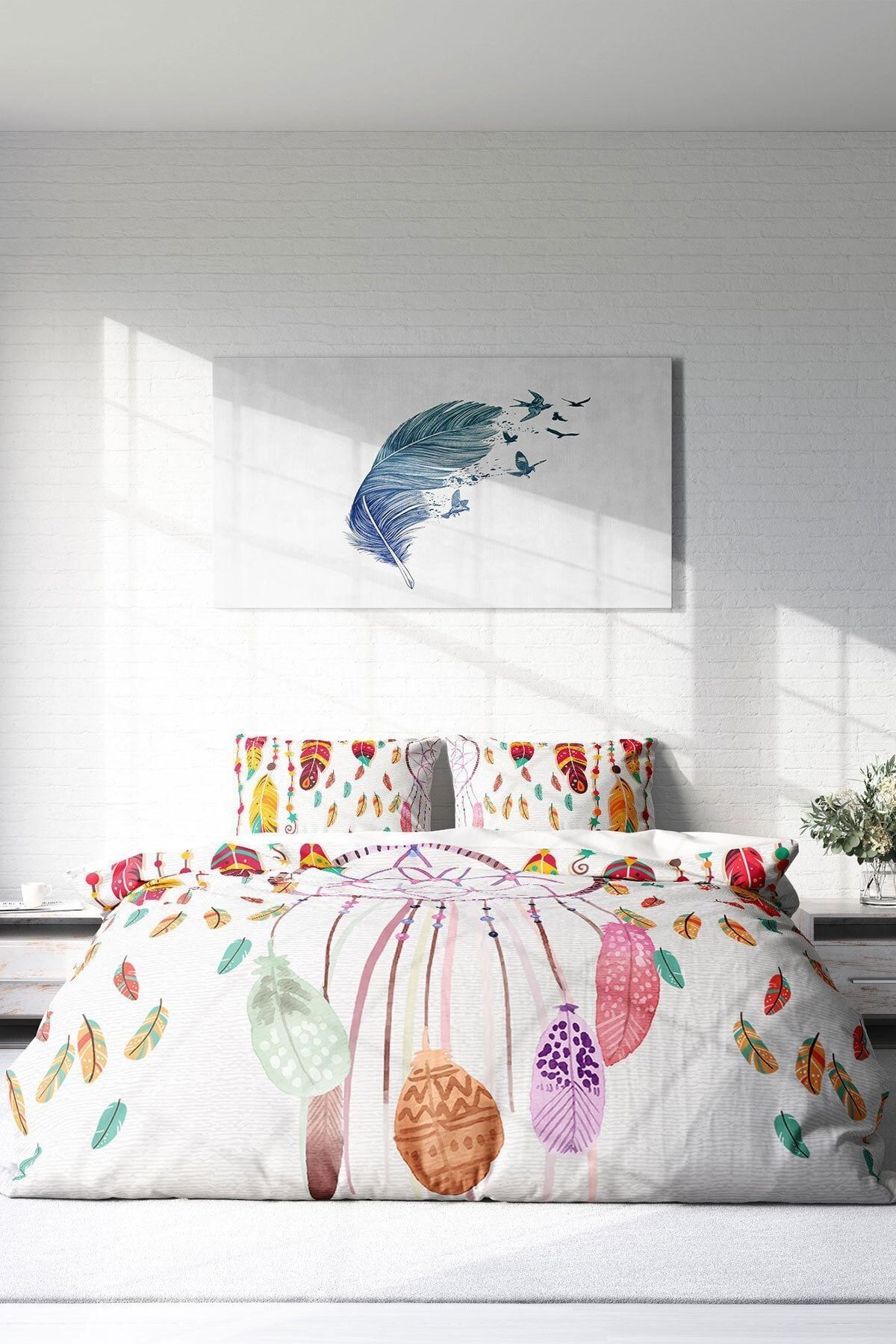 Dream Catchers Modern Çift Kişilik Nevresim Takımı