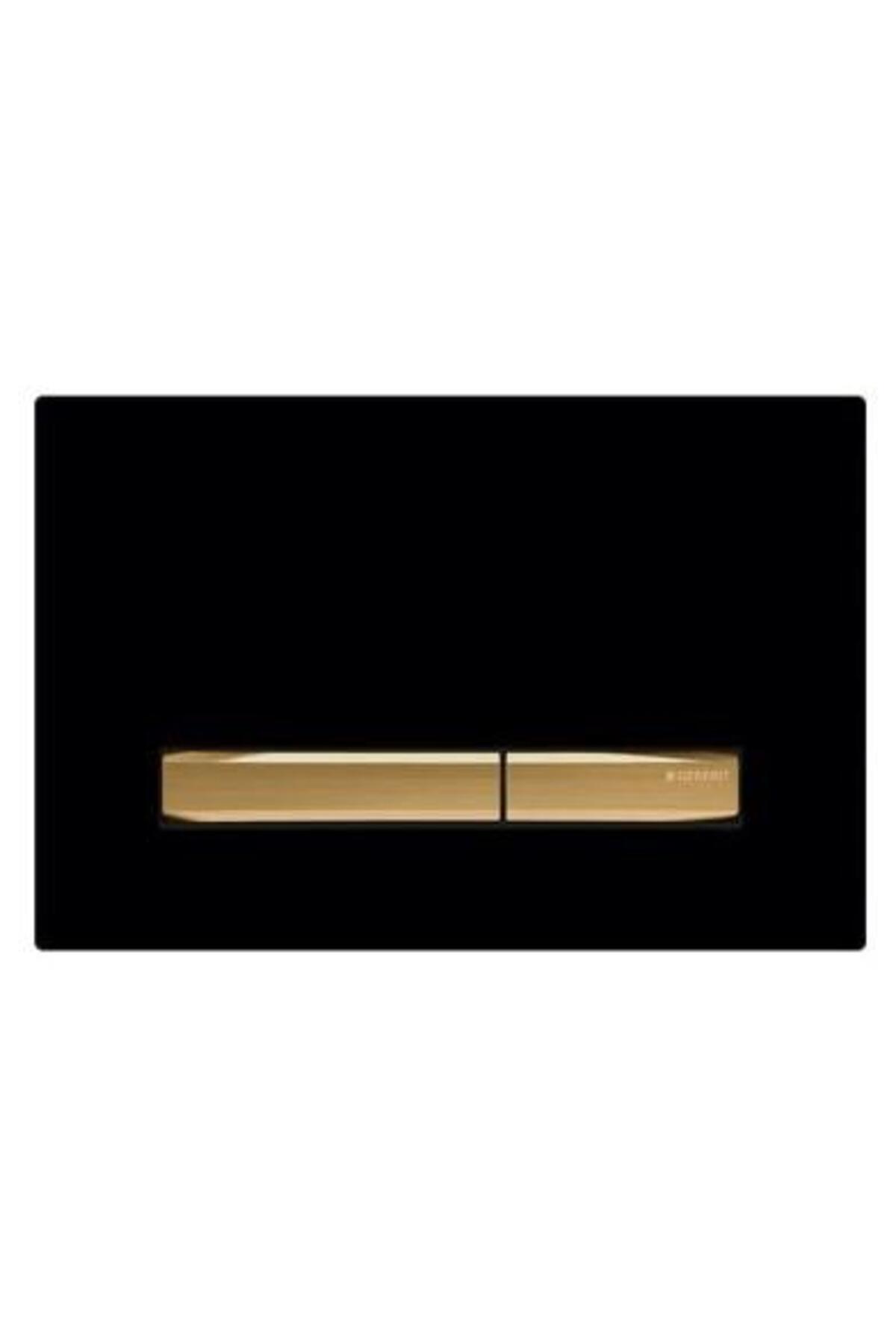 Sigma50 Kumanda Kapağı Çift Basmalı Pirinç Siyah - 115.672.DW.2