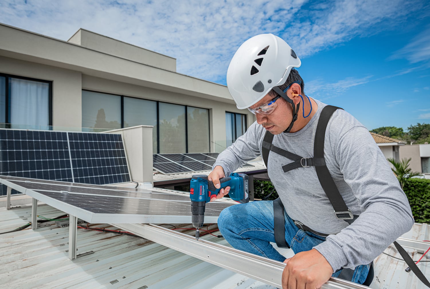 BOSCH Gsb 185-LI Professional 18 Volt 3x2.0 Ah Darbeli Delme/vidalama Makinesi