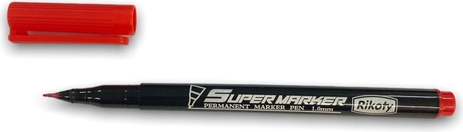 Rikoty G-0921 Kırmızı 1 mm Uçlu Süper Marker Kalem