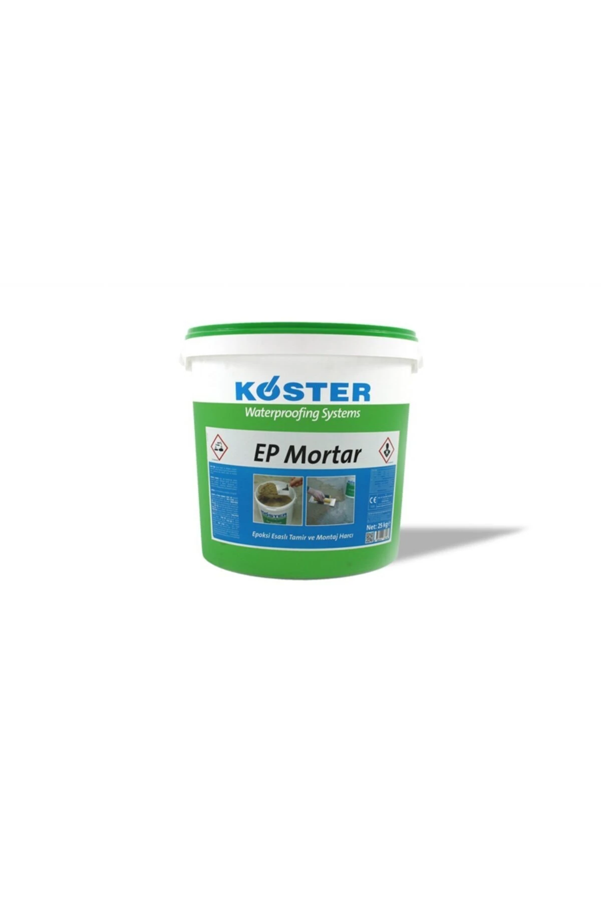 Ep Mortar / Epoksi Esaslı Tamir Ve Montaj Harcı - 25 Kg