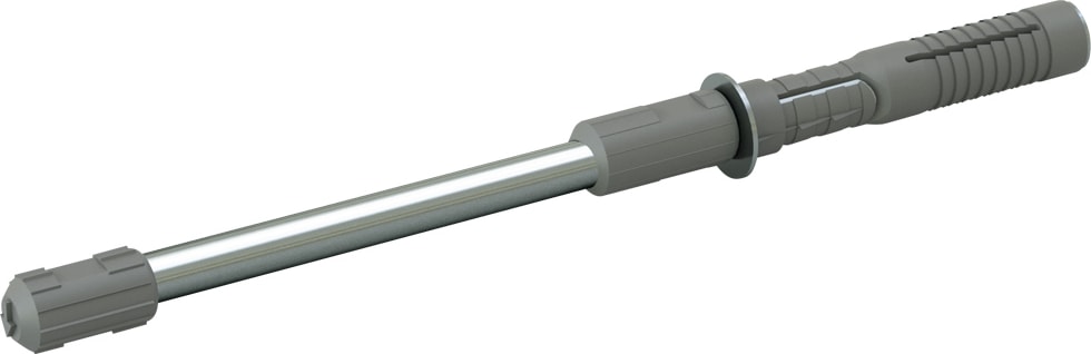 Shelf Gizliraf Tutucu Ayarlı 14x140mm Gri/Nikel