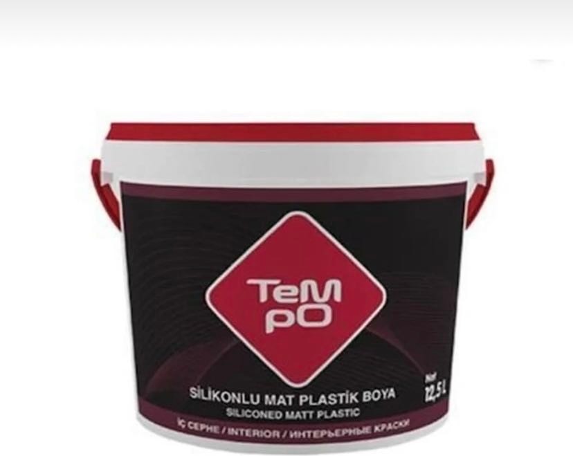 Tempo İç Cephe Silikonlu Mat Boya 3.5 kg