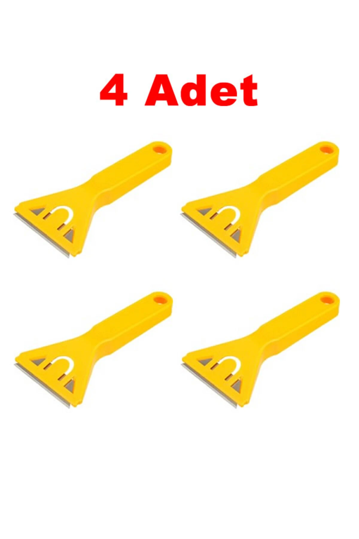 Ahtapot Cam Kazıma Yüzey Temizleme Bıçağı 4 Adet