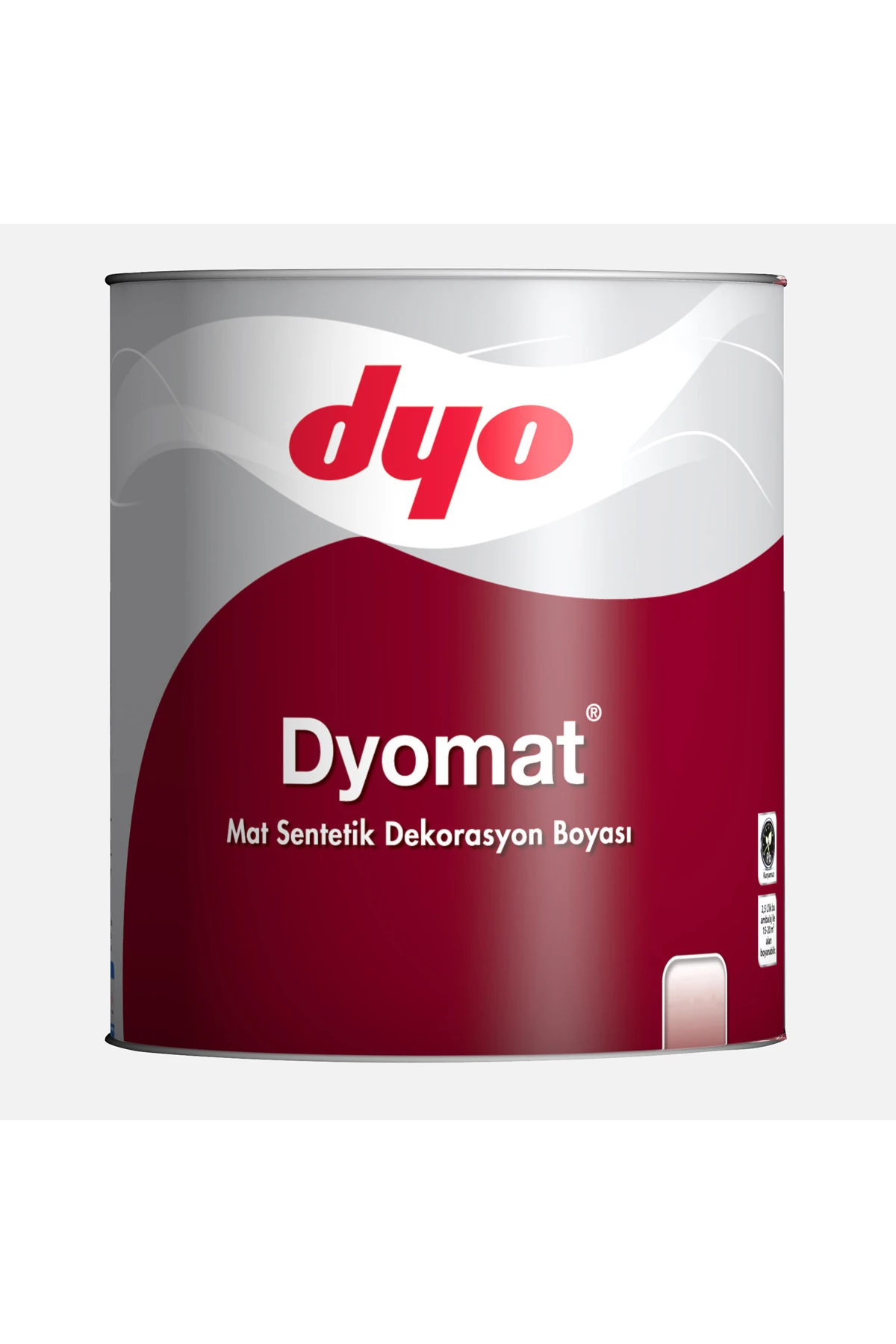Dyo mat Mat Boya Sentetik Boya Metal ve Ahşap Boya 2,5 Lt