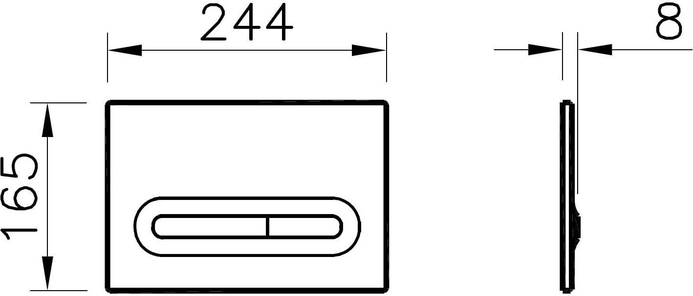 Loop T Temassız Krom Kumanda Paneli, Elektrik Seti 749-0880