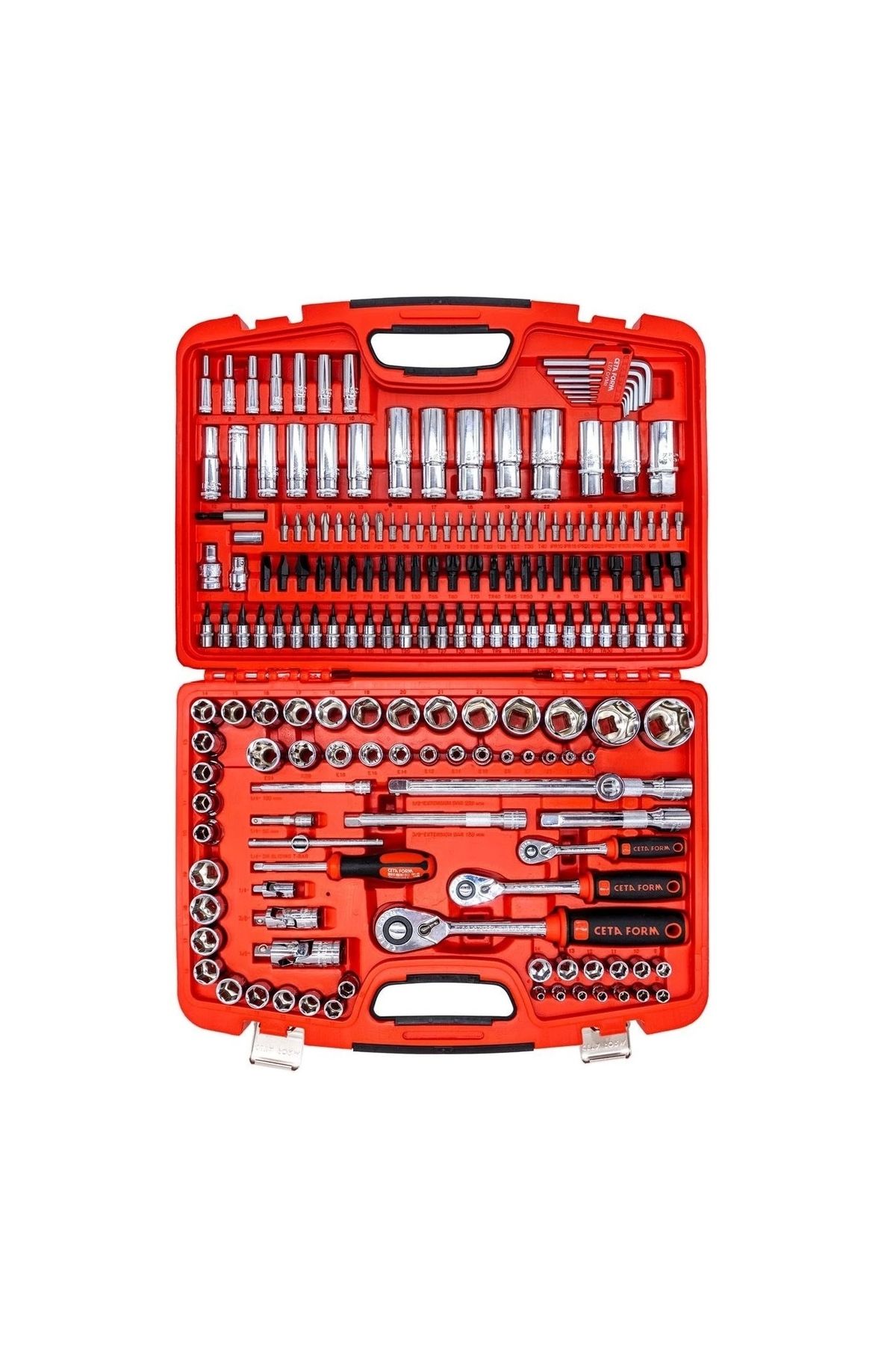 C20-180ph2 180 Parça 1/4" 3/8" 1/2” Lokma Takımı