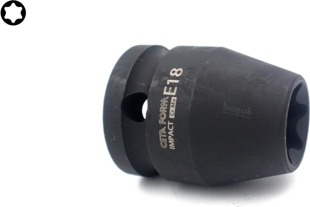 E18 1/2” Dişi Torx Havalı Lokma Anahtar C66-E18