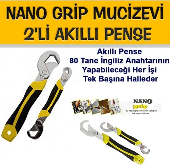 Nano Grip Akıllı Anahtar Pense (5313)