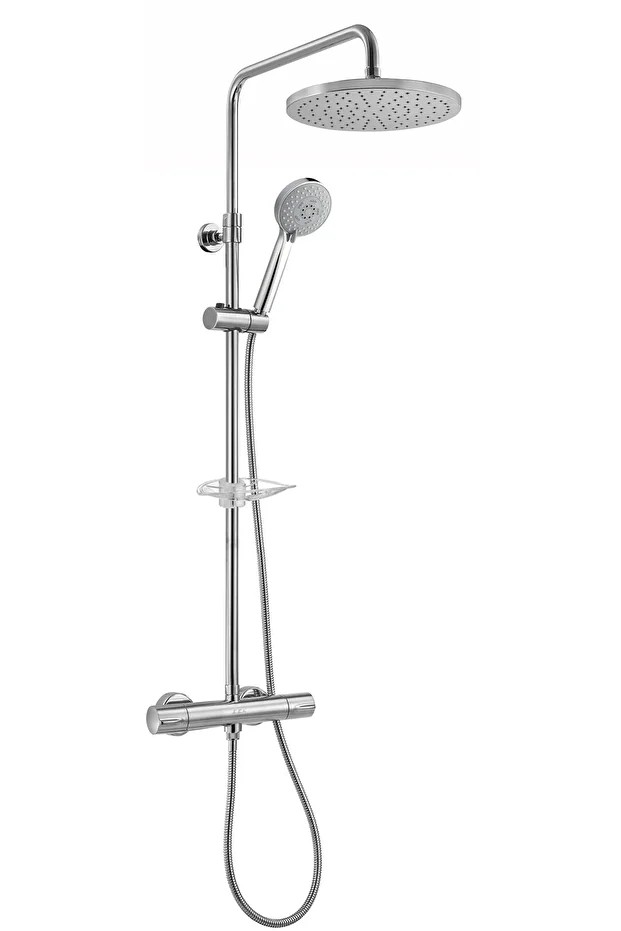Termostatik Teleskobik Kolonlu Banyo Duş Bataryası 102102526