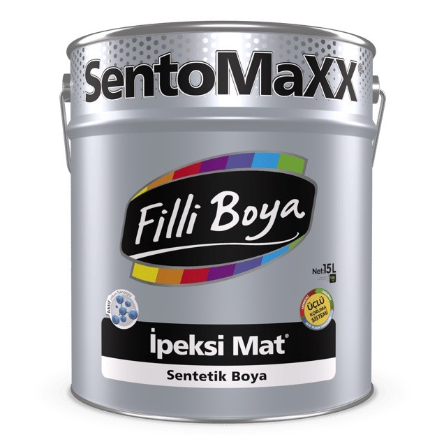 Sentomaxx Ipeksi Mat Sentetik Boya Beyaz 15 Lt