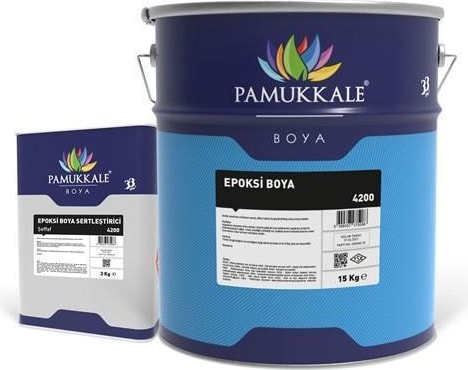 4200 Epoksi Boya 15 Kg+3 kg Ral 9002 Kirli Beyaz