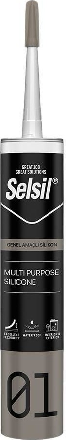 01 Silikon Genel Amaçlı Beyaz 280 gr