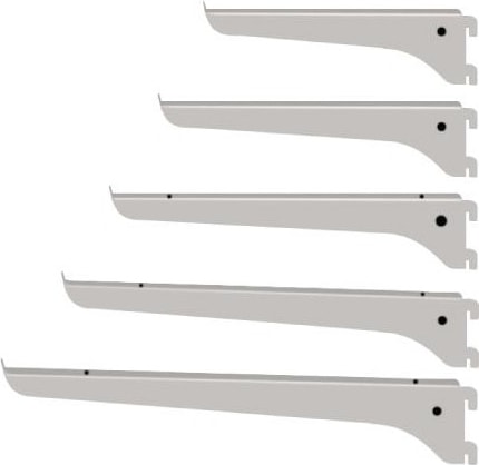 4 Adet 40 Cm Raf Destek Kolu - Ahşap Raf Desteği, Raf Tutucu Ayak