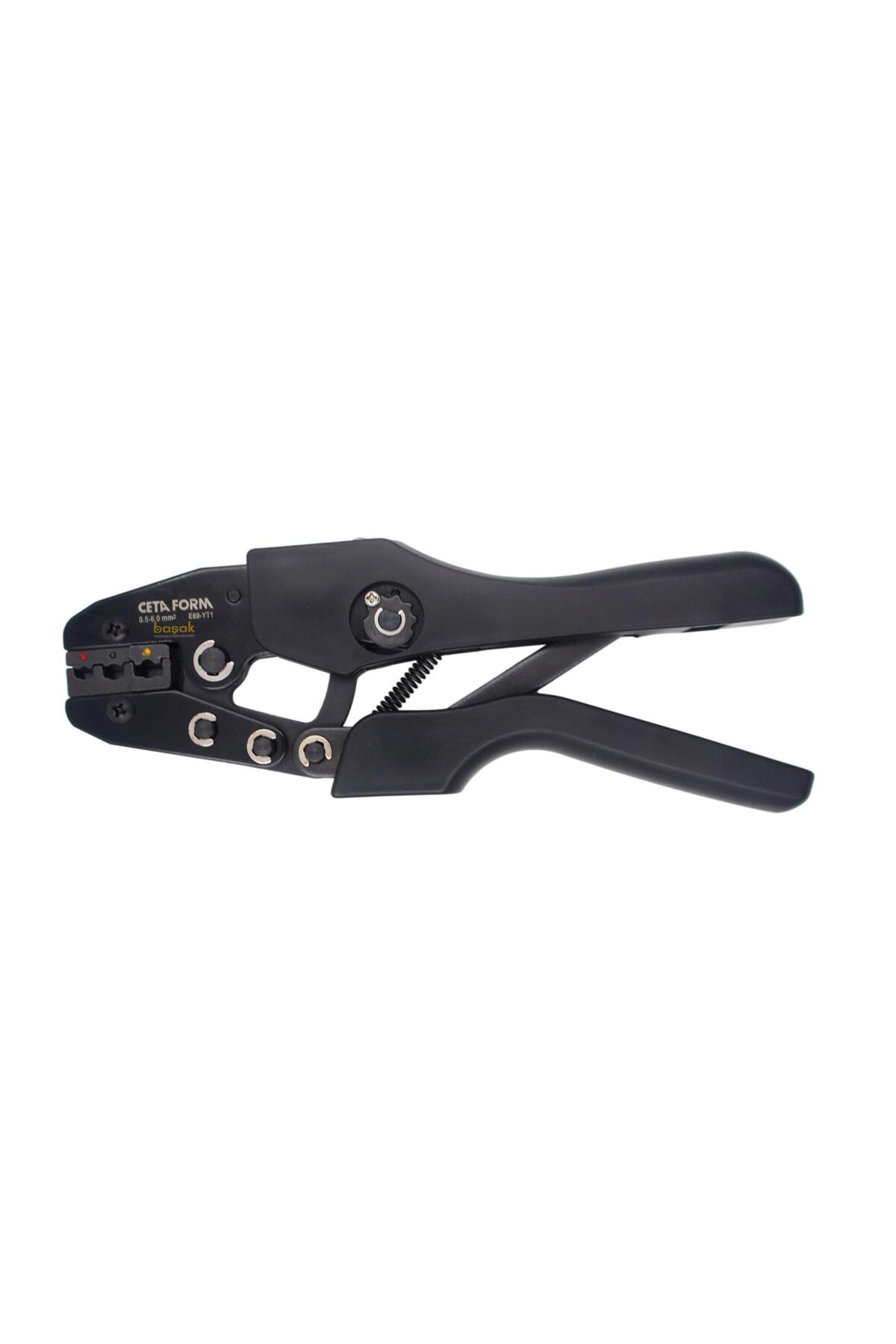 220 mm İzoleli Kablo Pabucu Sıkma Pensesi E69-YT1