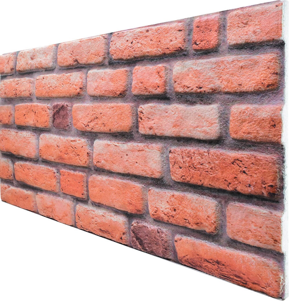 5 Adet (2,5m2) x Tuğla Desenli 3 Boyutlu Renkli Strafor Köpük Duvar Kaplama Paneli (BR-528)