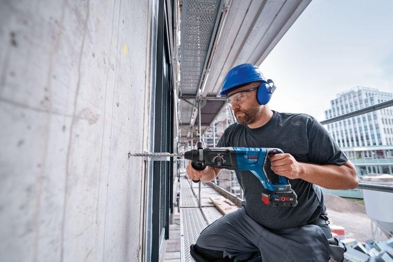 BOSCH Gbh 18V-28 D 1x4 Ah Procore Akülü Sds-Plus Kırıcı Delici