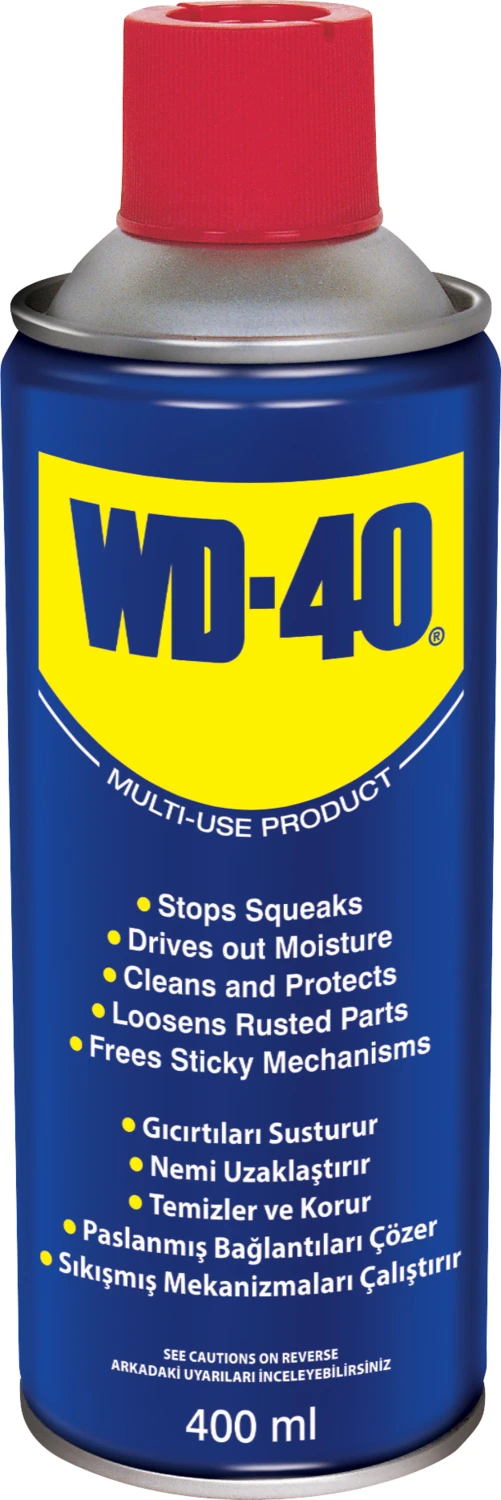 Wd-40 Çok Amaçlı Pas Sökücü Yağlayıcı Sprey 400 ml 4'lü Paket