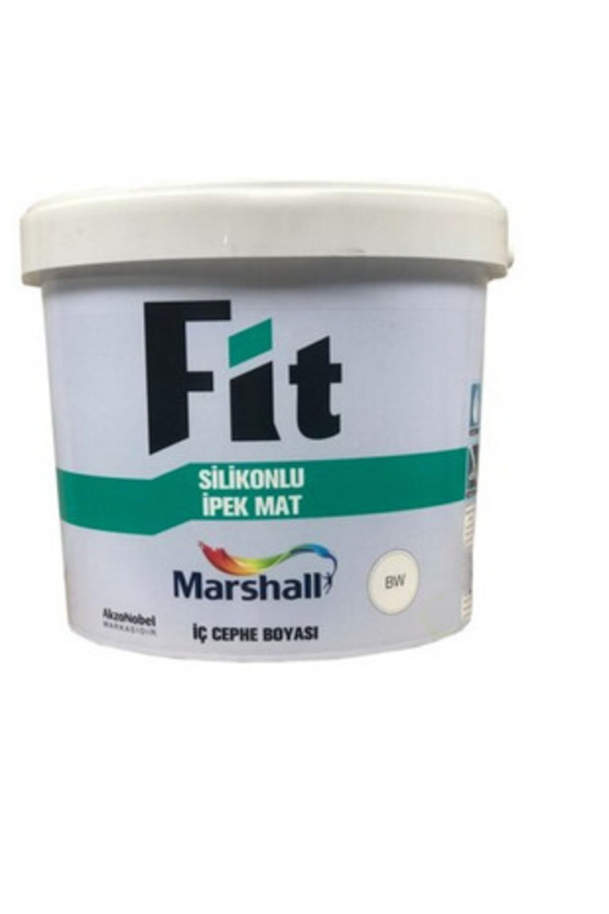 Fit Silikonlu Ipek Mat Duvar Boyası 10 Kg Keçe