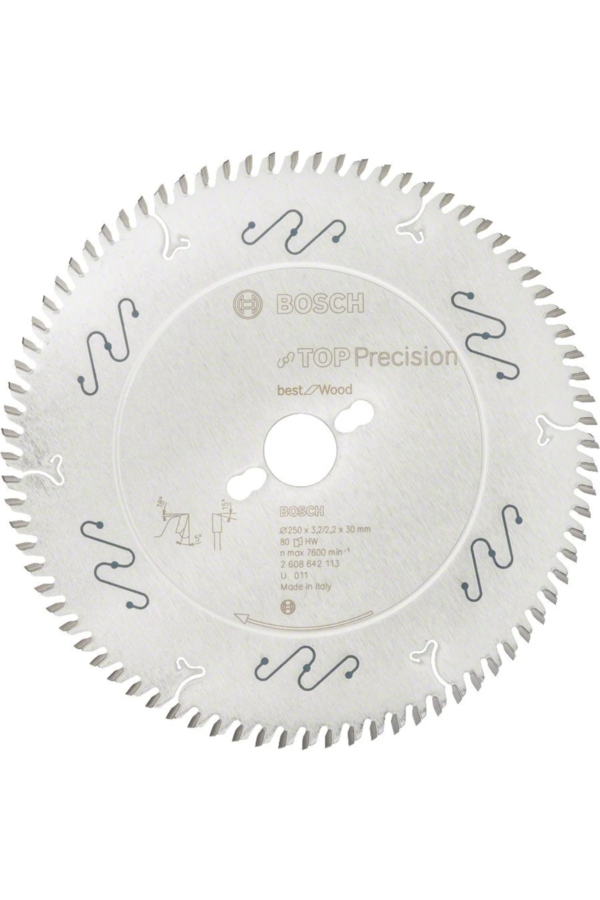 Best For Wood 250x30 mm 80 Diş