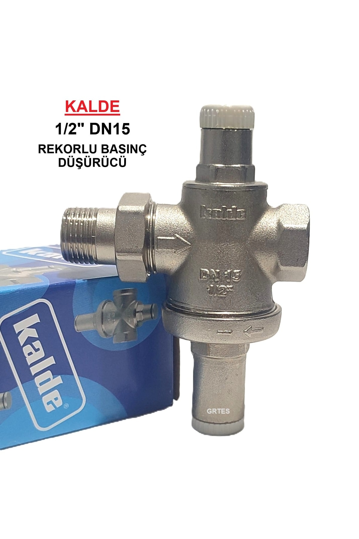 1/2" DN15 Rekorlu Su Basınç Düşürücü - Pressure Reducing Valves