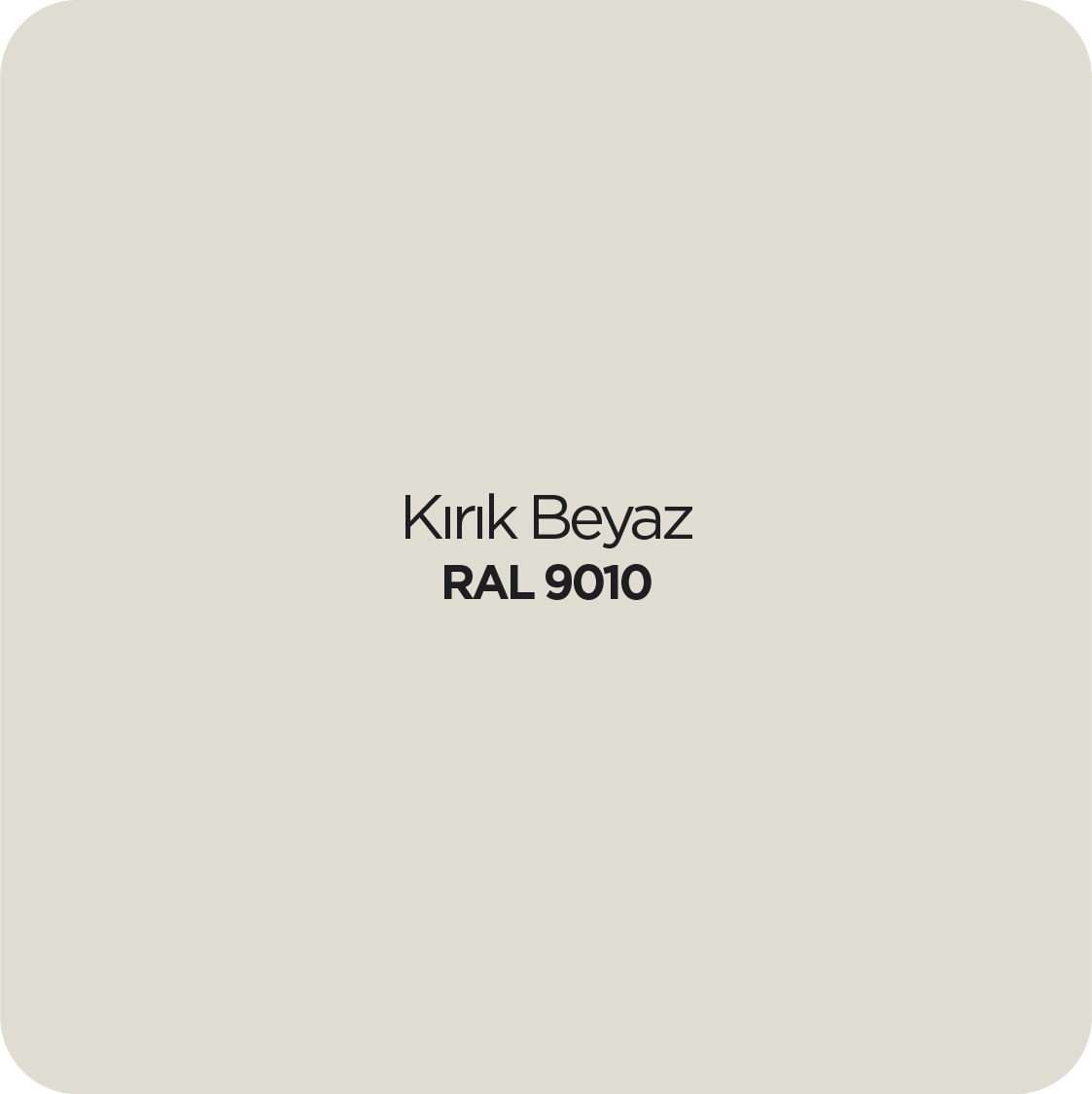 Akrilik Kırık Beyaz Sprey Boya 400 ml - RAL 9010