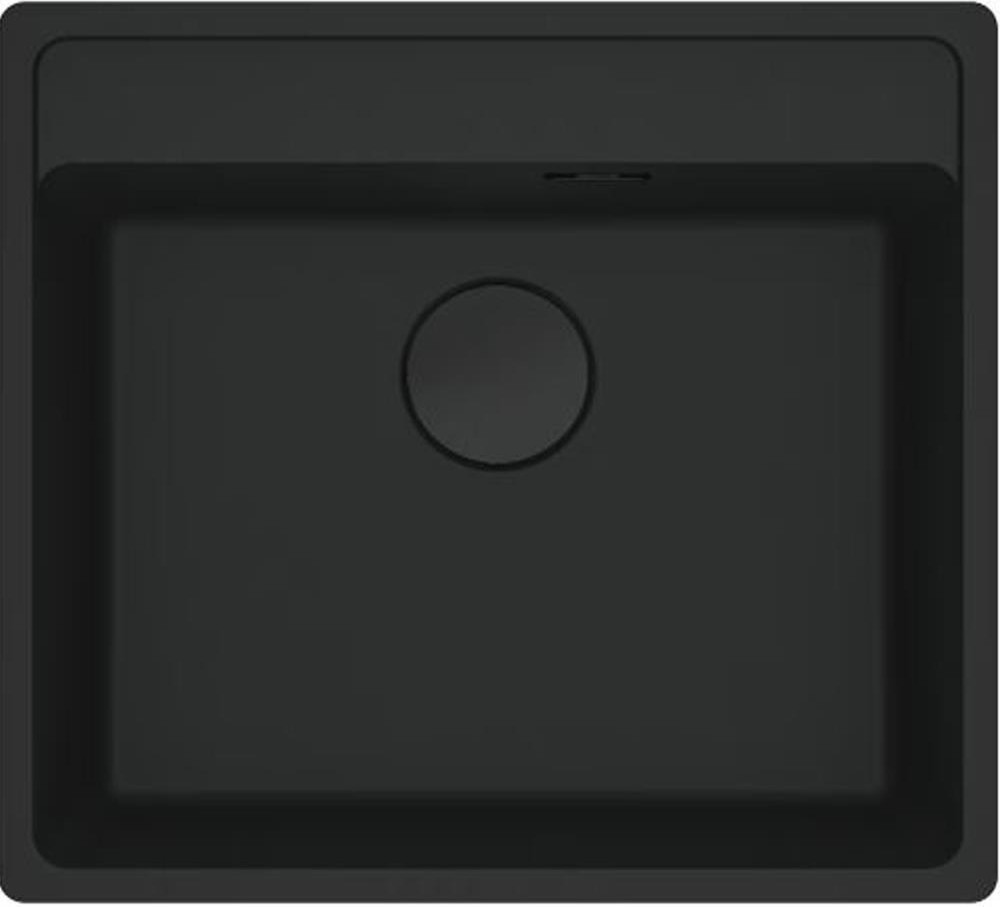 Mrg 610-52 Matt Black Tezgahstü Granit Evye