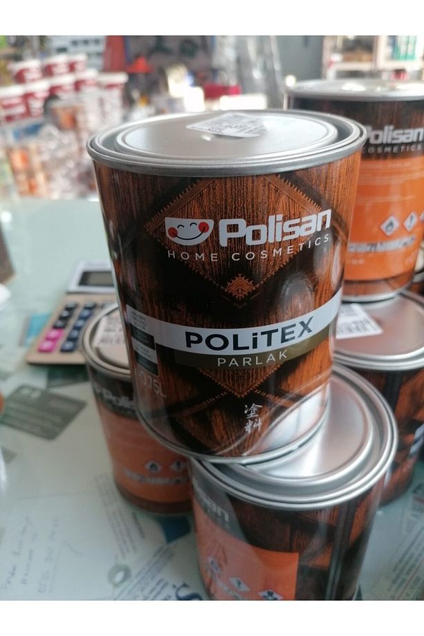 Politex Parlak Vernik Naturel Yeşil 0,75l