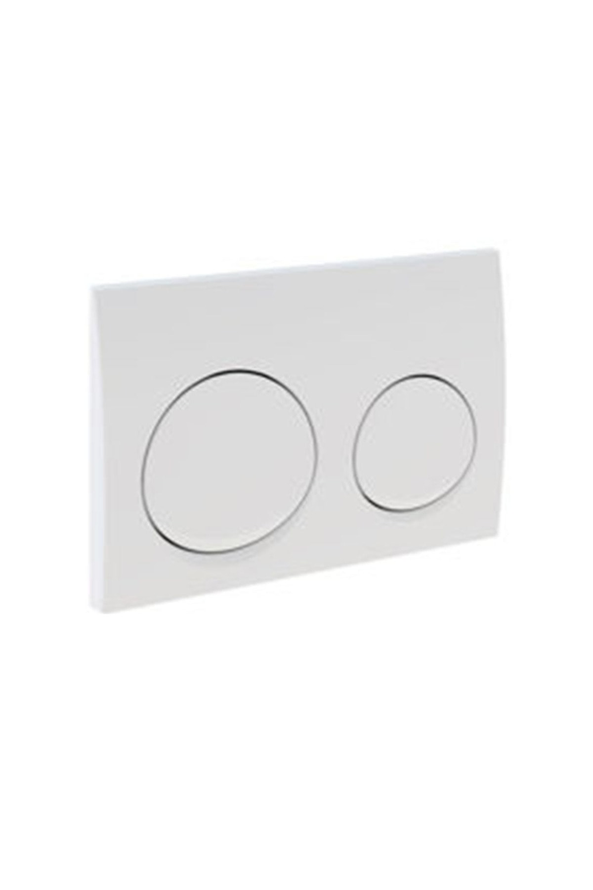 Alpha10 115.040.11.5 Kumanda Kapağı - Çift Basmalı - Beyaz