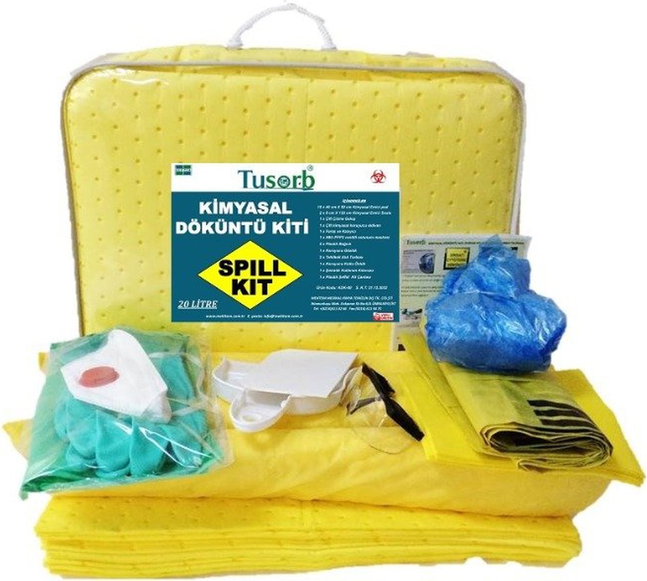 Kimyasal Döküntü Kiti 20 Litre