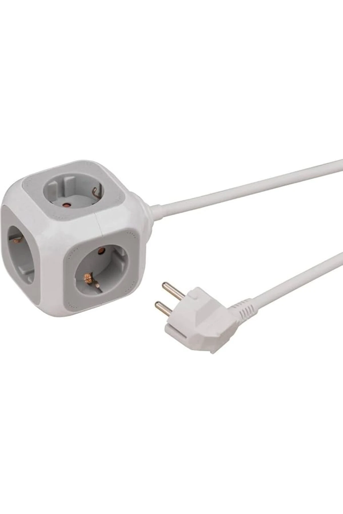 ALEA-Power priz blok/priz küpü, 4'lü (1,4 m kablo ve yüksek temas koruması)