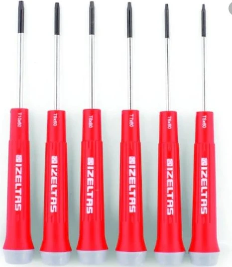 Izeltaş Elektrik Elektronik Torx Uçlu Klemens Tornavida 6 Parça
