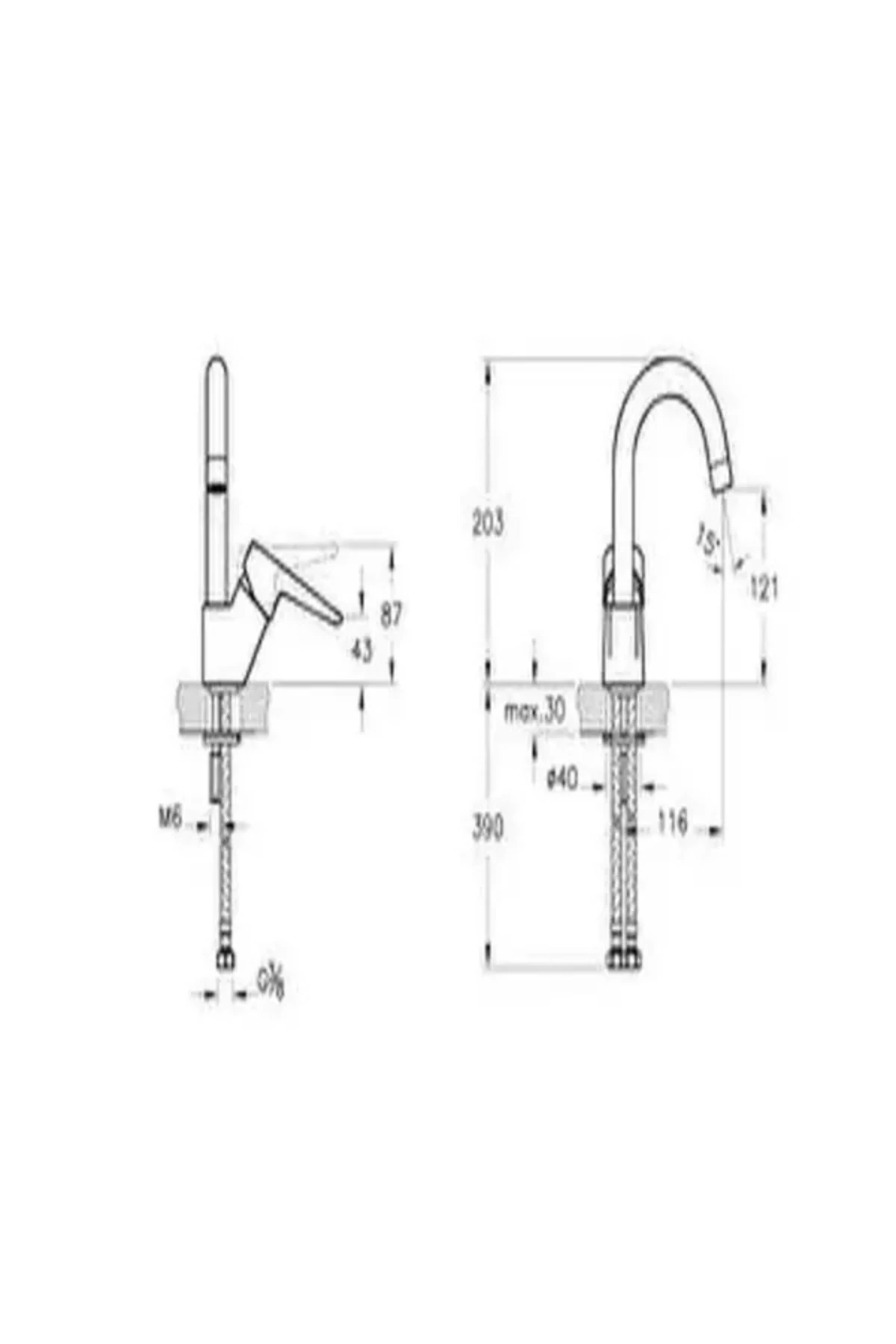 Solid S Lavabo Bataryası Döner Borulu, Krom A42442