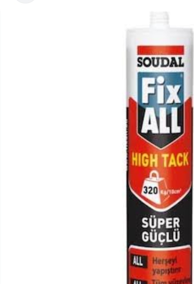 Fixall High Tack Montaj Silikonu Korniş Yapıştırıcı 290ML
