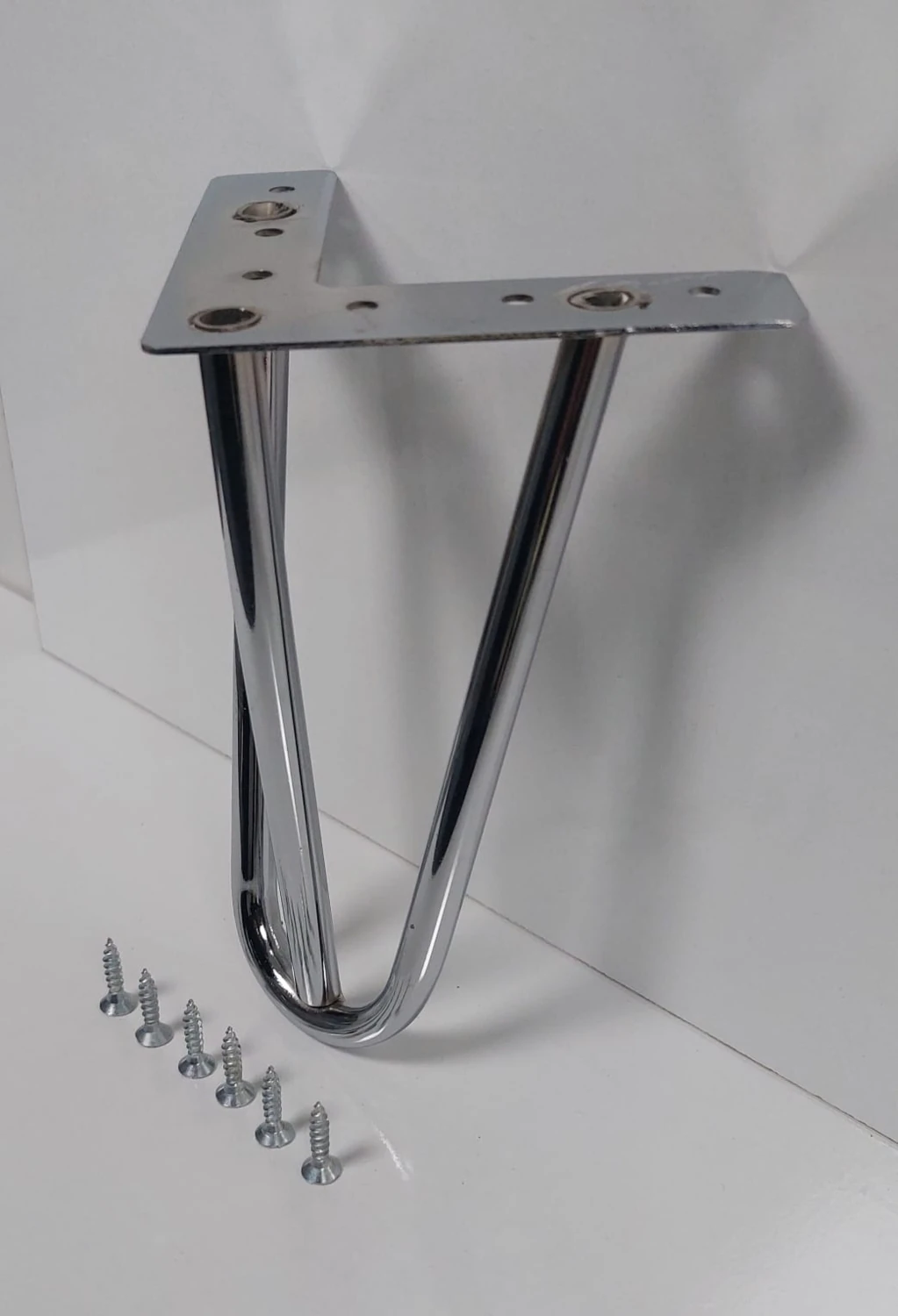 Mil Model 15 cm Krom Metal Mobilya Ayağı