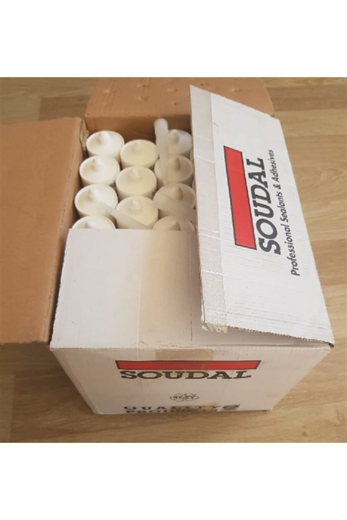 Acryrub Silikonize Beyaz Mastik 500gr Koli -30 Adet-