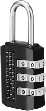 3 Şifreli Çelik Asma Kilit 25 mm