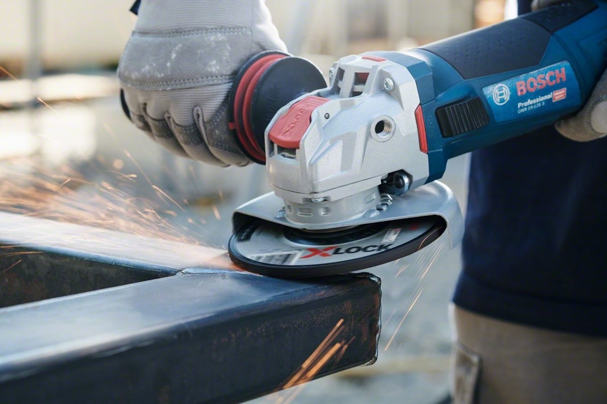 BOSCH - X-Lock - 115*6,0 mm Expert Serisi Bombeli Metal Taşlama Diski (Taş) 2608619258