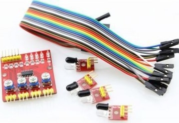 4'lü Çizgi İzleyen Sensör Seti