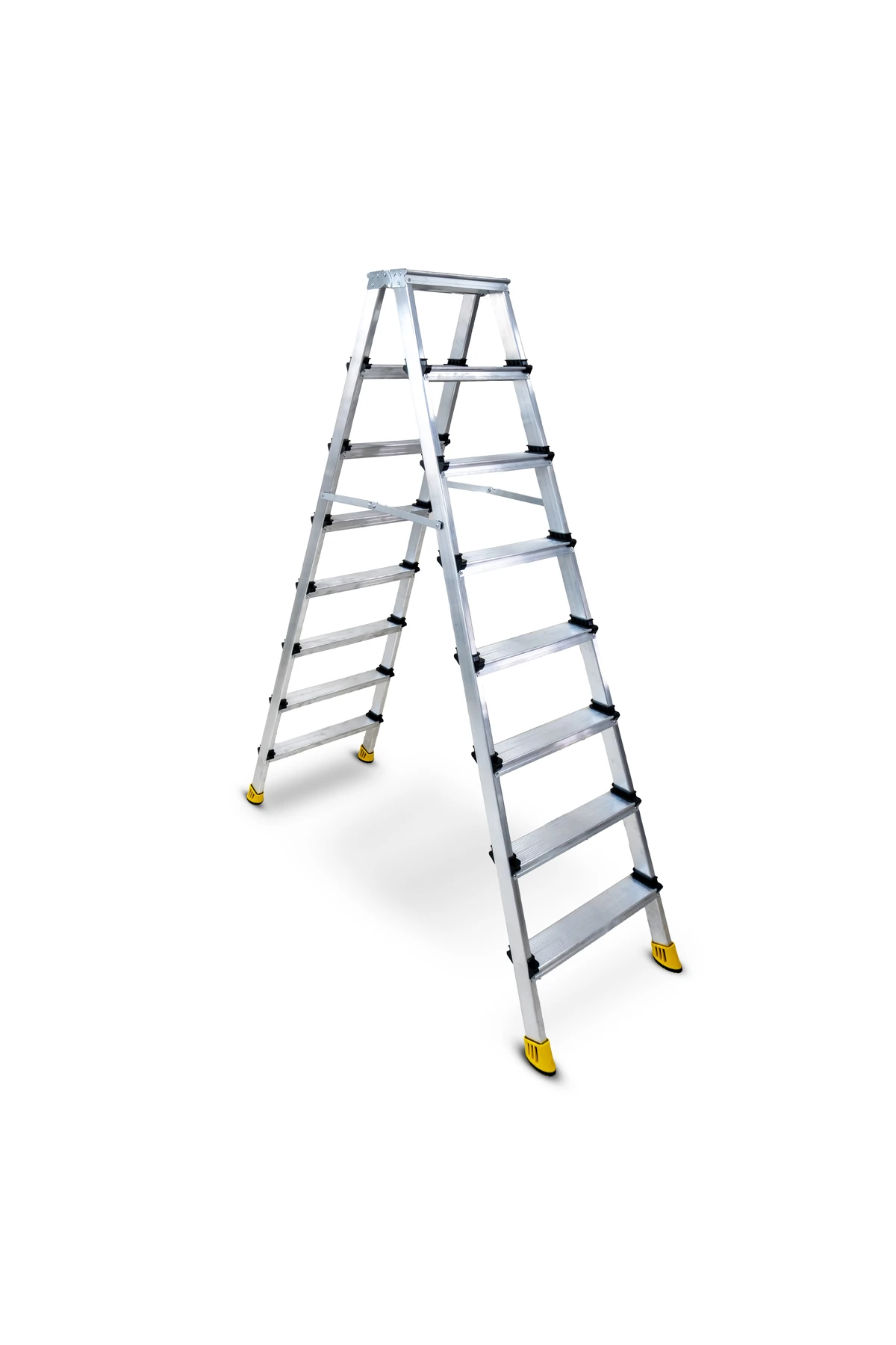 SÖZBİR 8+8 GOLD ALÜMİNYUM ÇİFT ÇIKIŞLI MERDİVEN