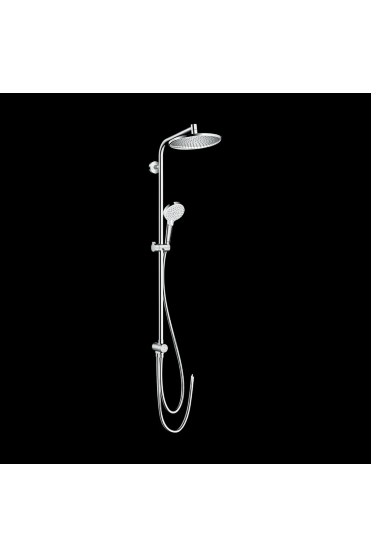 Crometta S duş Kolonu 240 1 Jet, Ecosmart, 9 Lt/dk, Reno - 27270000