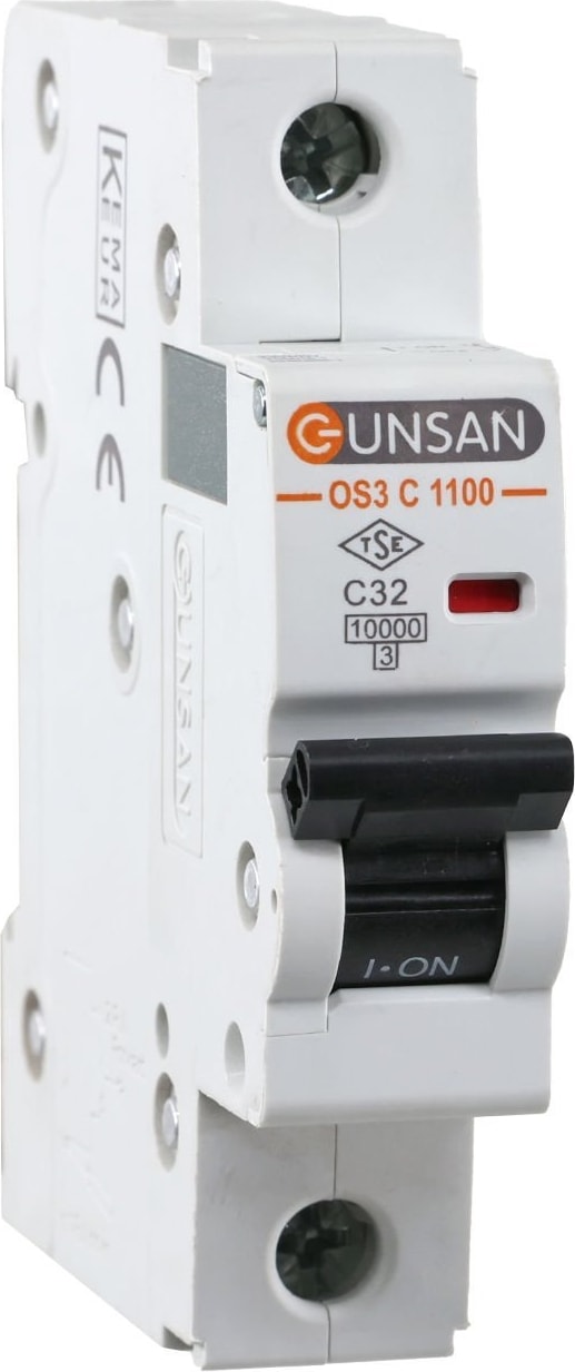 Valta Otomatik Sigorta 1 Kutup 10kA C Tip 32A