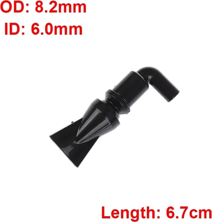 Od 8 mm Ördek Gagası S Stili Ayarlanabilir Akvaryum Filtre Pompası Döner Su Çıkışı Dönüş Borusu Konnektörü Sıhhi Tesisat Bağlantısı Balık Tankı Pompası Ördek Gagası Memesi (Yurt Dışından)