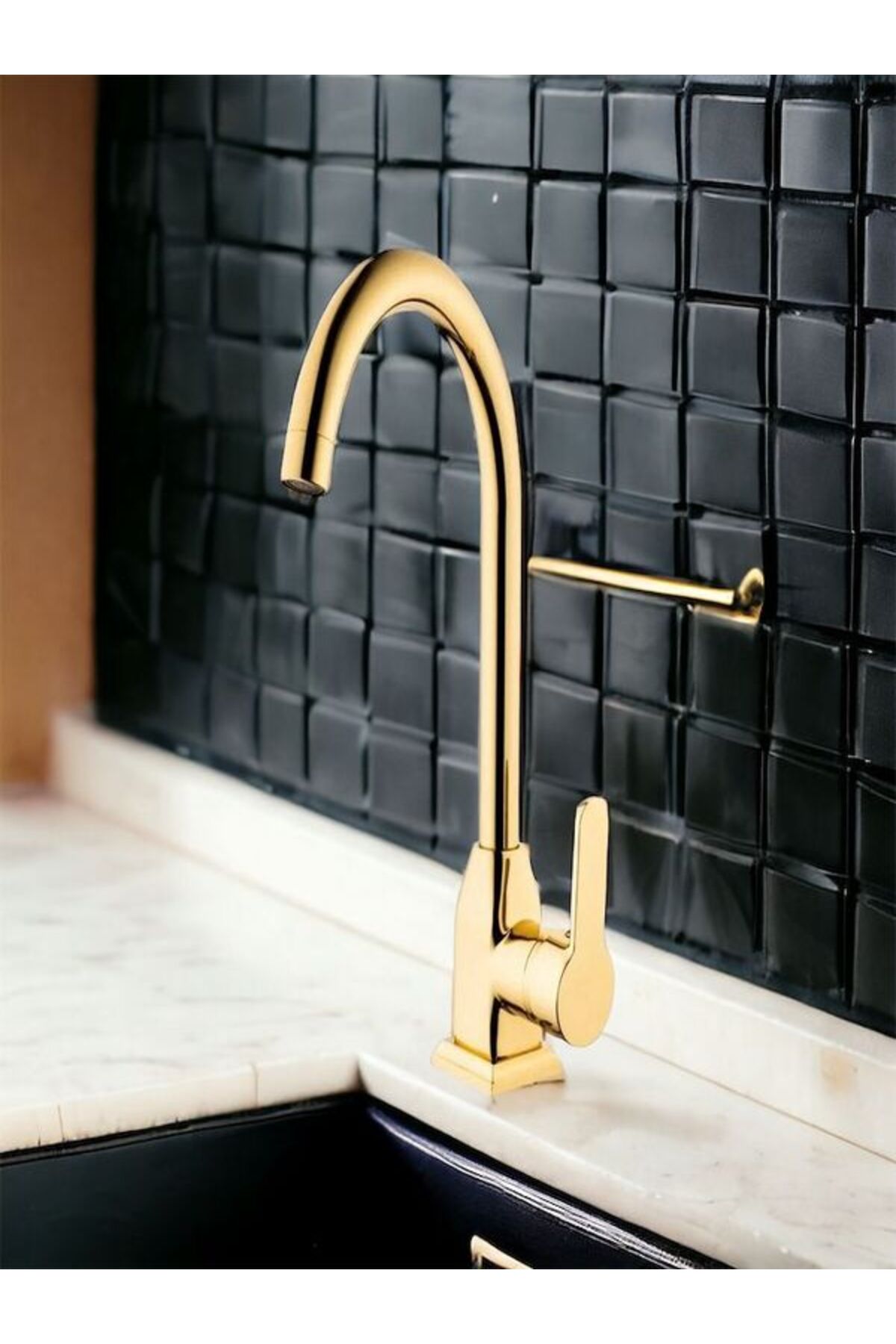 Stil Mix Gold Eviye Bataryası (Uzun Borulu)