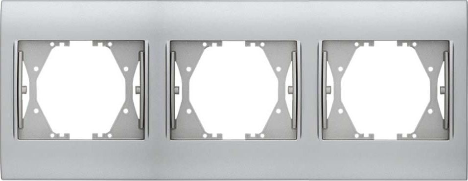 Panasonic Thea Blu Chrome Matt + Beyaz Üçlü Çerçeve