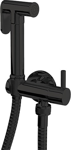 Shutoff Duslar Spırallı Taharat Muslugu - Sıyah