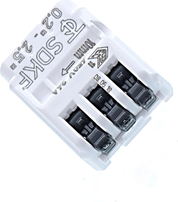 Buat Klemens Mandallı 3 x 2.5 mm 10 Adet