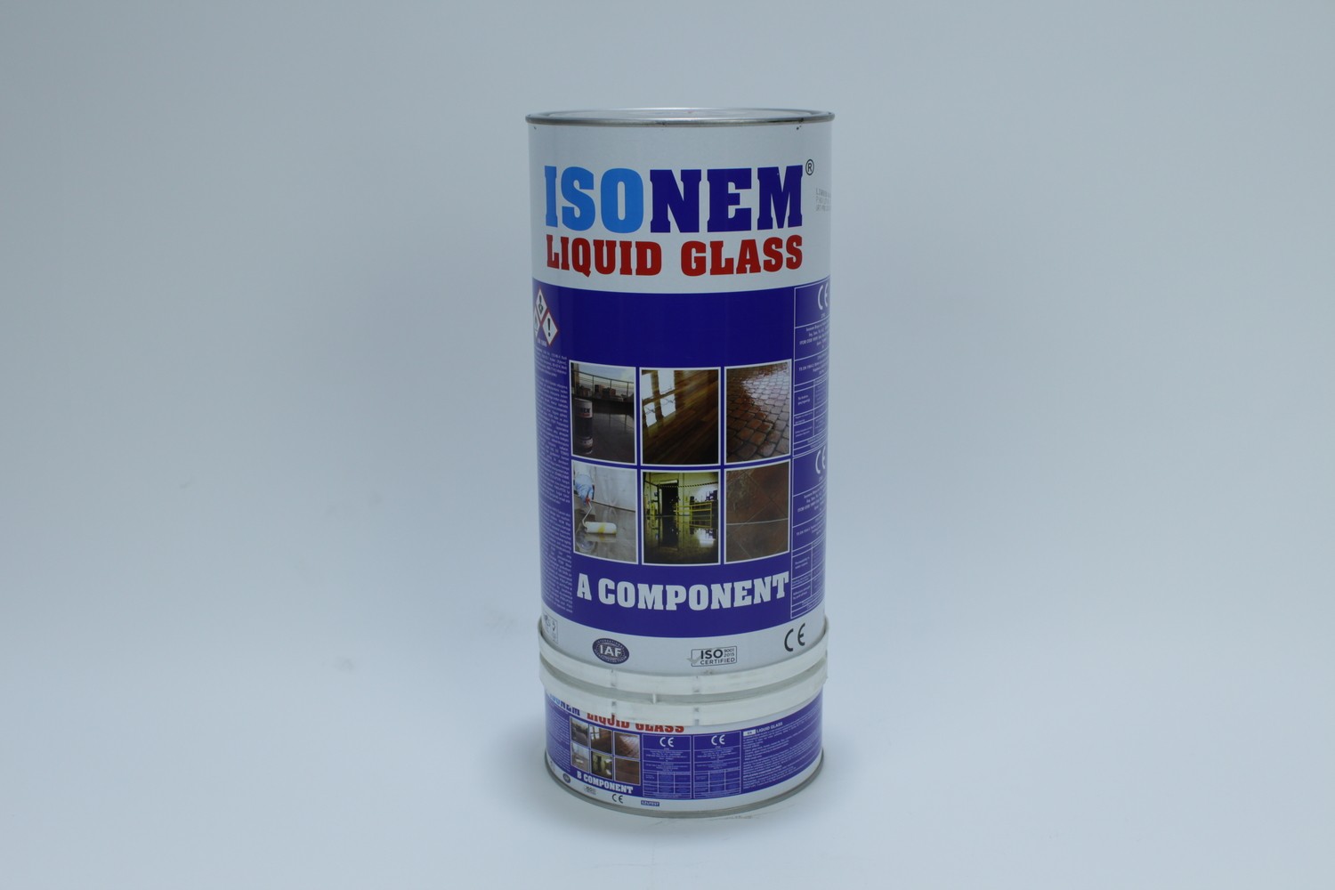 Isonem Liquid Glass (Sıvı Cam) Şeffaf Zemin Su Yalıtımı 4kg