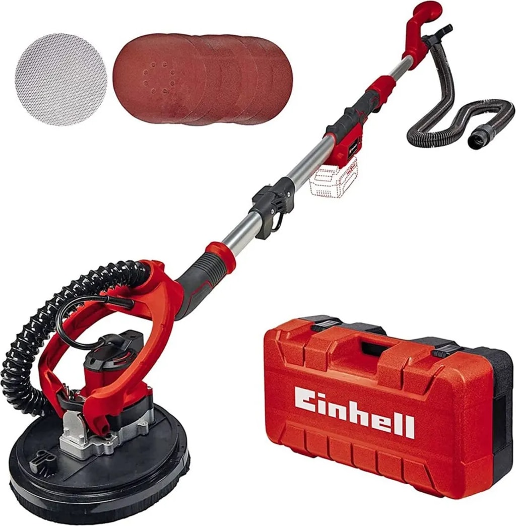 Te-Dw 18/225 Li Akülü Alçı Zımpara Makinası 1x4,0 Ah Akü Starter Kit